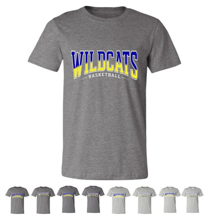 Galva Wildcats - Basketball Tee and V-Neck