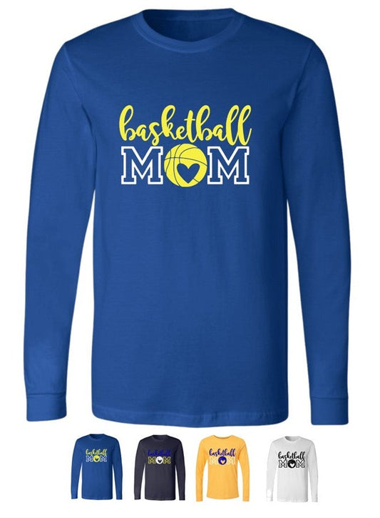 Galva Wildcats - Basketball Mom Long Sleeve