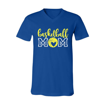 Galva Wildcats - Basketball Mom V-Neck