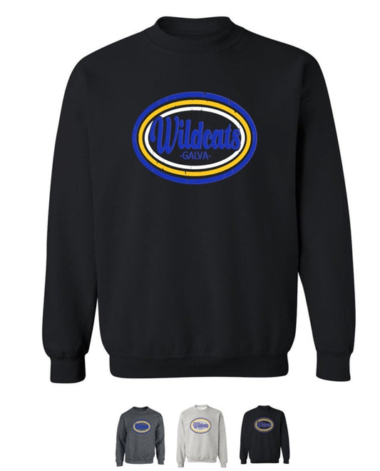 Galva Wildcats - Retro - Sweatshirt