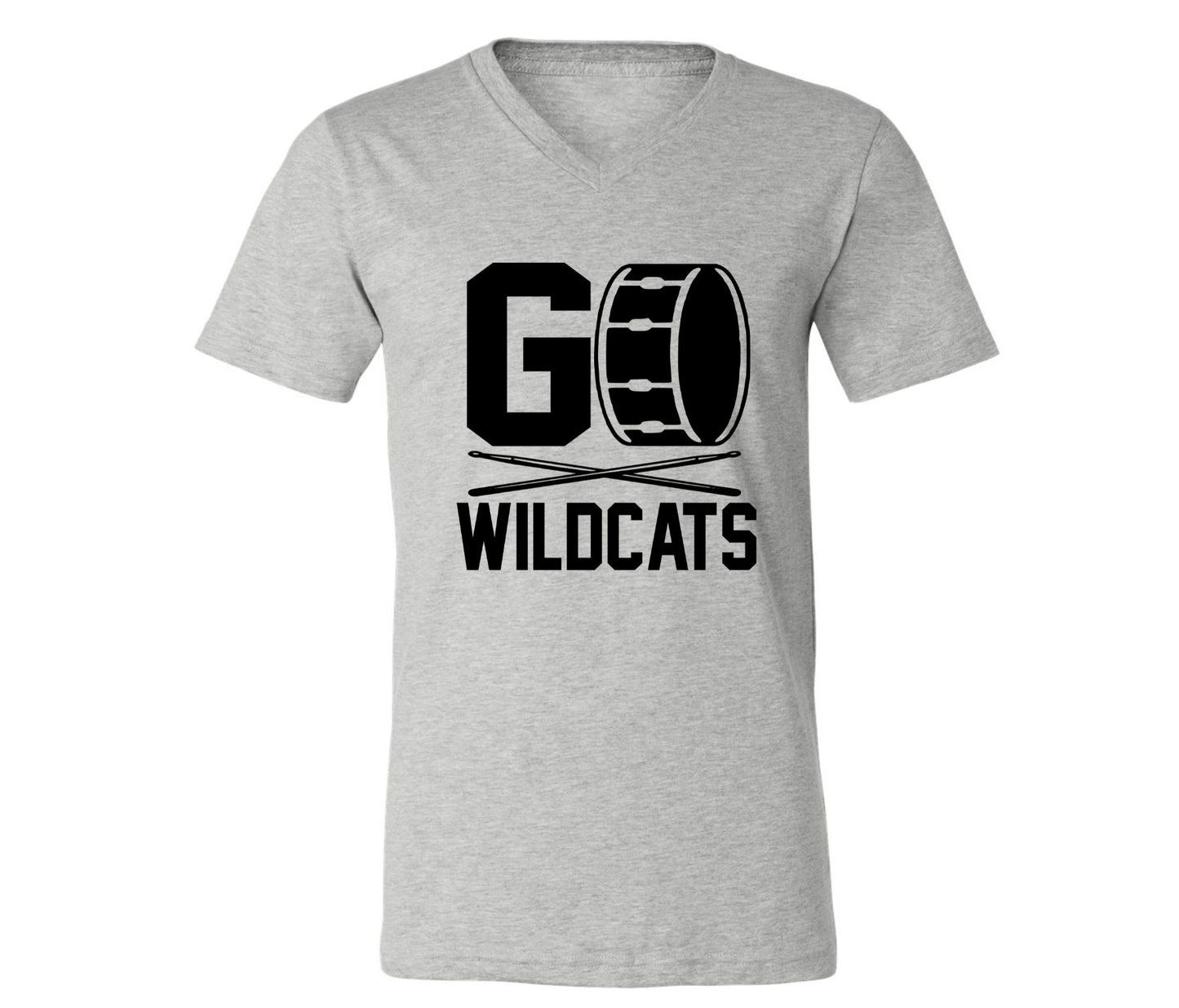 Wildcats band - Crew and V-Neck Tee