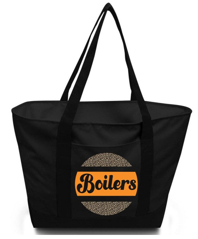 Zipper Boat Canvas Tote