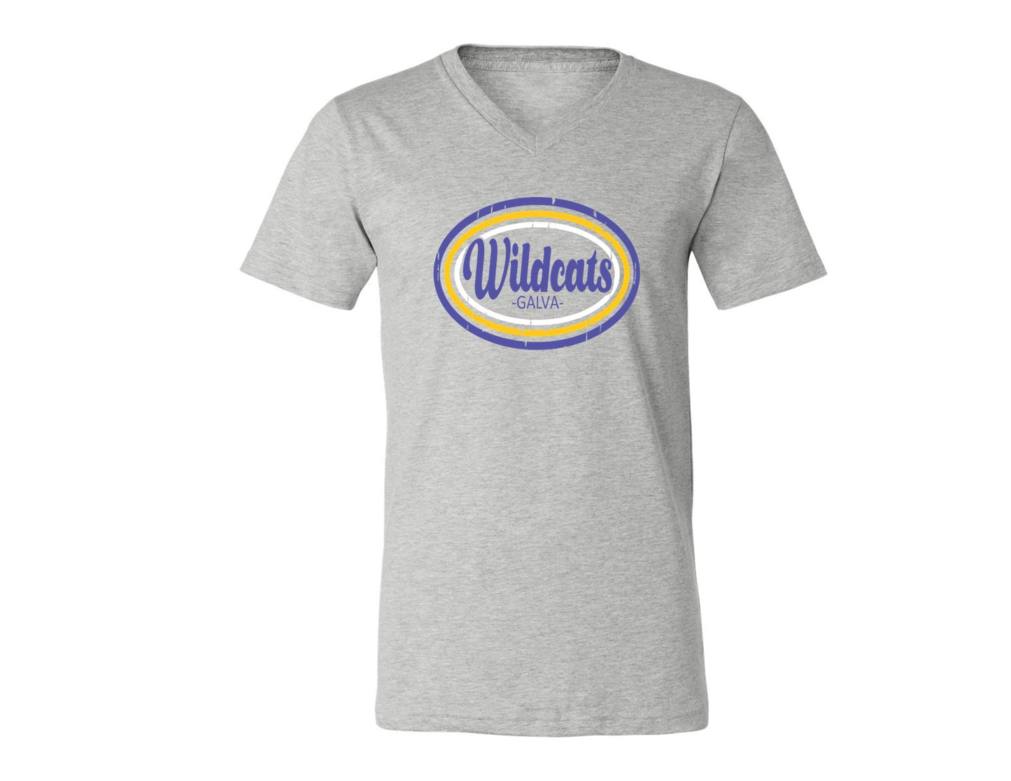Galva Wildcats - Retro Tee Shirt