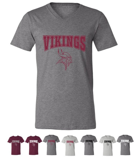 Cambridge Vickings - V-Neck Tee Shirts