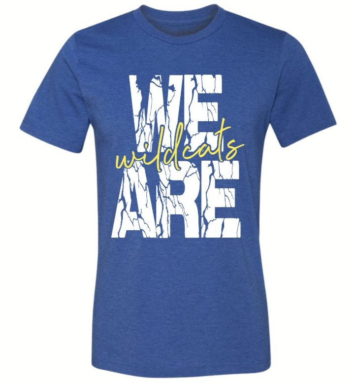 We Are Wildcats Tee - Blue