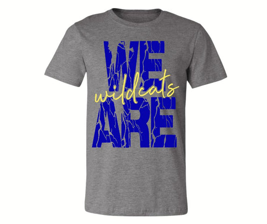 We Are Wildcats Tee - Deep Heather