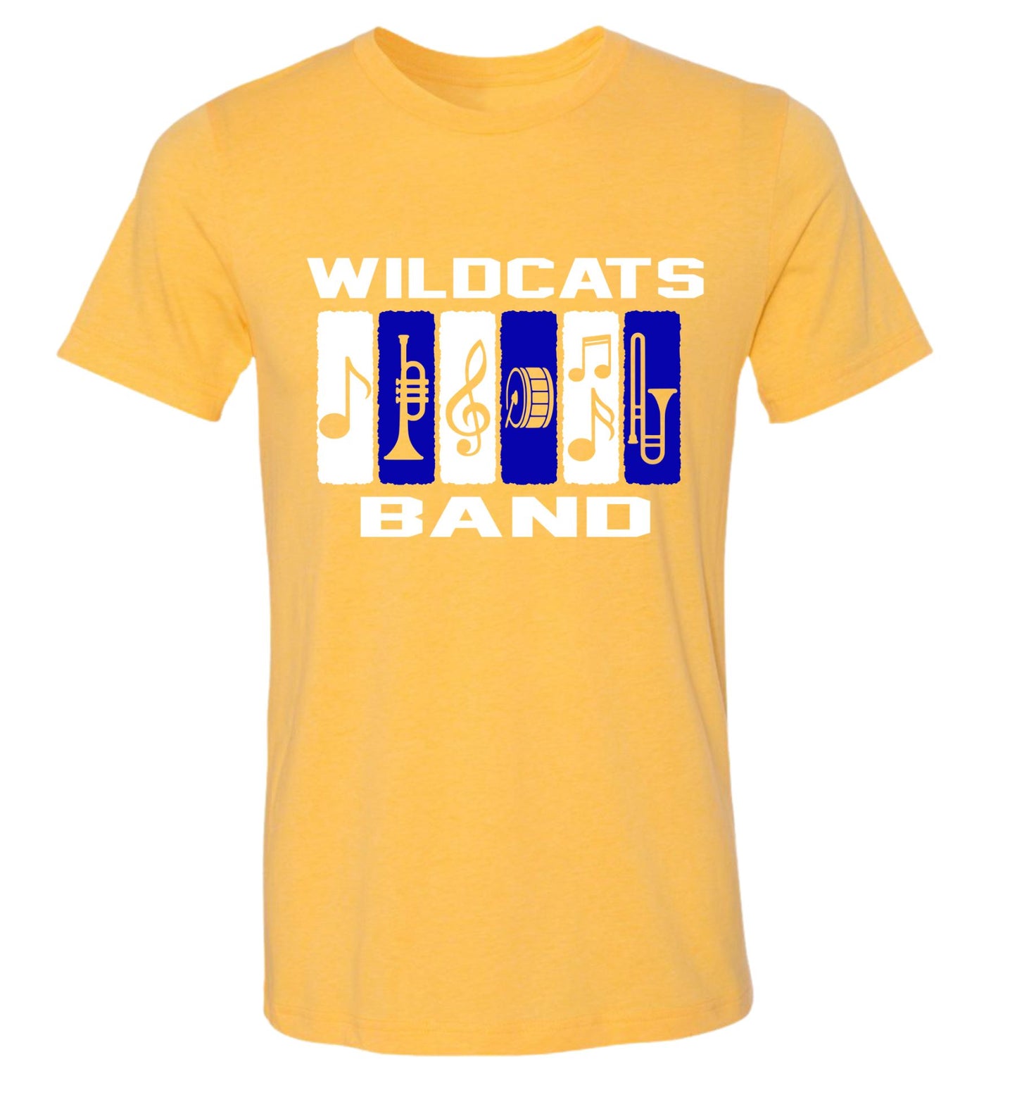 Wildcats Band Crew and V-Neck